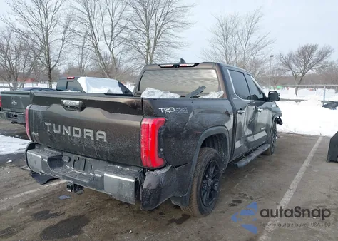 2022 Toyota Tundra Limited из США, поврежденный, VIN 5TFJA5DB9NX055524